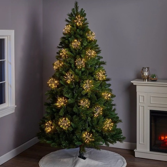 2 Philips 120ct DEWDROP 5-CLUSTER BURST LIGHTS - Picture 3 of 5